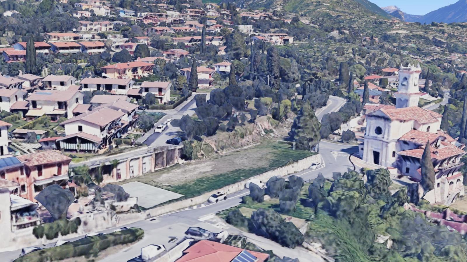 Copertina di Maclino, al posto del campetto parrocchiale, un parcheggio!
