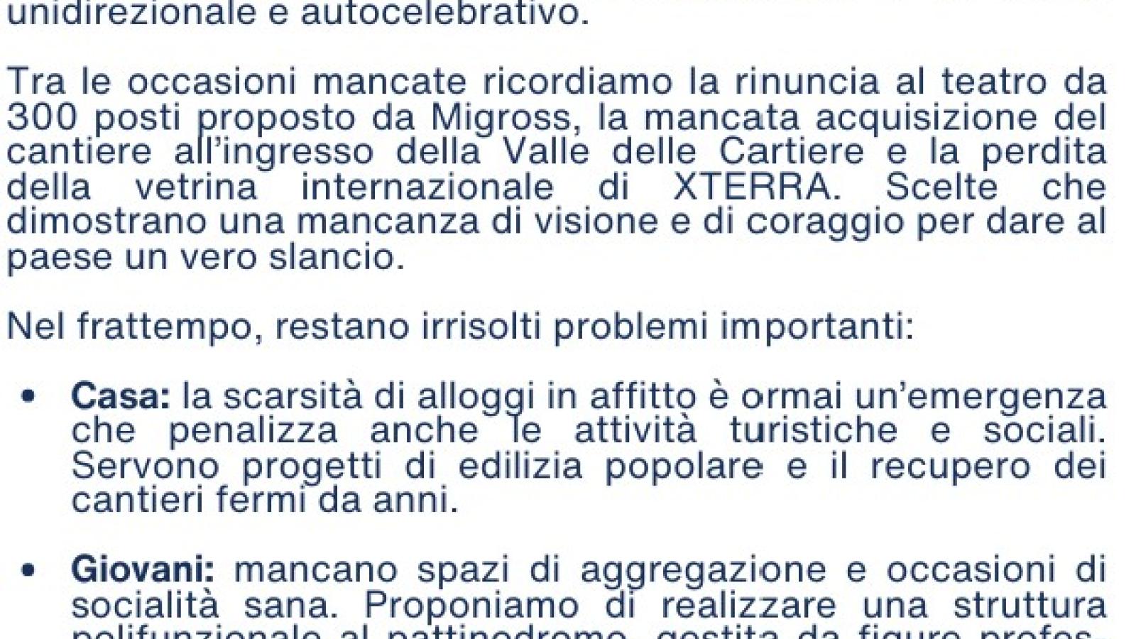 Galleria: Quale visione di paese?